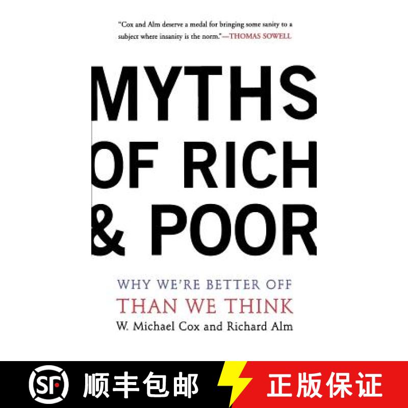 【3-4周达】Myths of Rich and Poor: Why We're Better Off Than We Think [9780465047833]