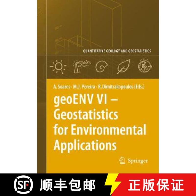 【3-4周达】Geoenv VI - Geostatistics for Environmental Applications [9781402064470]