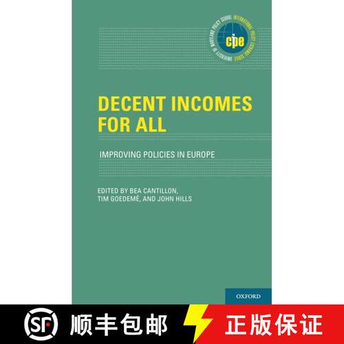 【3-4周达】精装 Decent Incomes for All: Improving Policies in Europe [9780190849696]