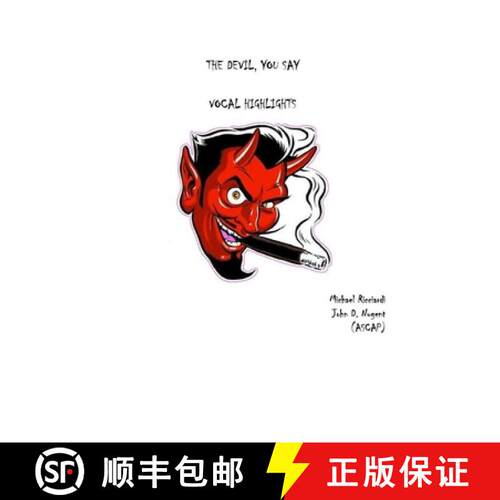 【3-4周达】The Devil You Say Vocal Highlights (Paperback) [9781329667280]