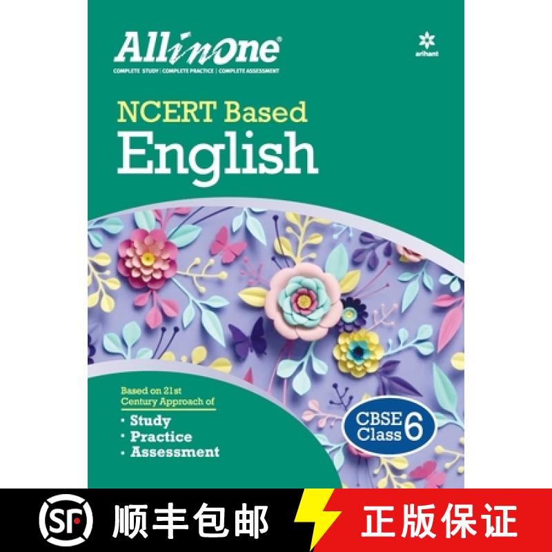 【3-4周达】Cbse All in One Ncert Based English Class 6 for 2022 Exam [9789325790377]