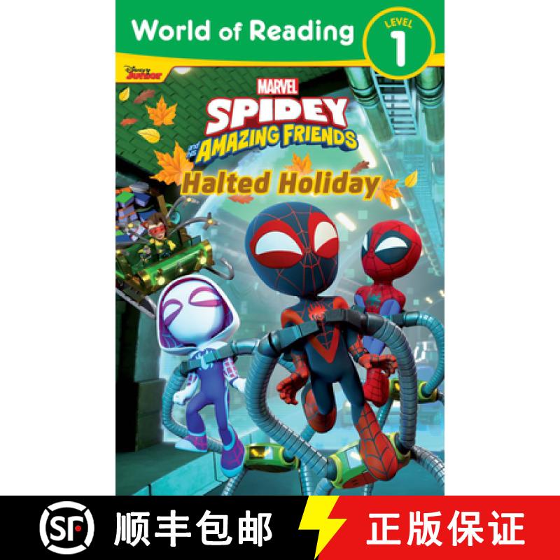 【3-4周达】World of Reading: Spidey and His Amazing Friends: Halted Holiday [9781368095457]