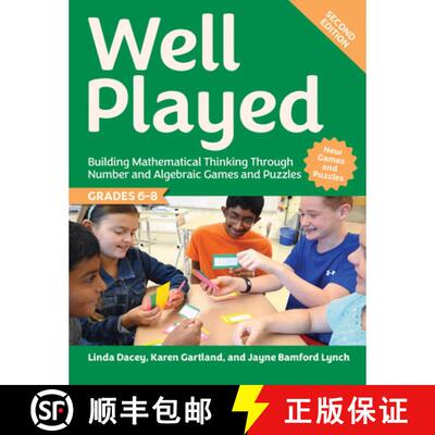 【3-4周达】Well Played, Grades 6-8: Building Mathematical Thinking Through Number and Algebraic Games... [9781032831282]