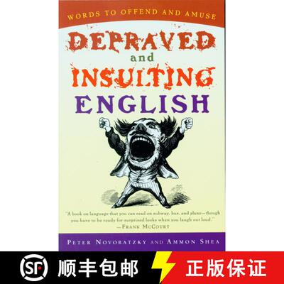 【3-4周达】Depraved And Insulting English [9780156011495]