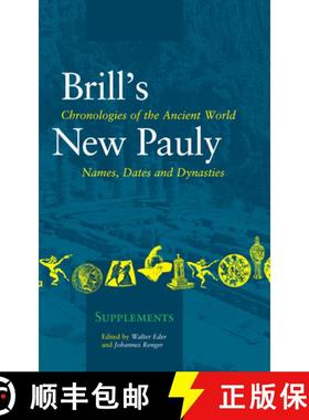 预订 Chronologies of the Ancient World: Names, Dates and Dynasties [9789004153202]