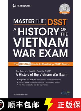 【3-4周达】Master the Dsst a History of the Vietnam War Exam [9780768944556]