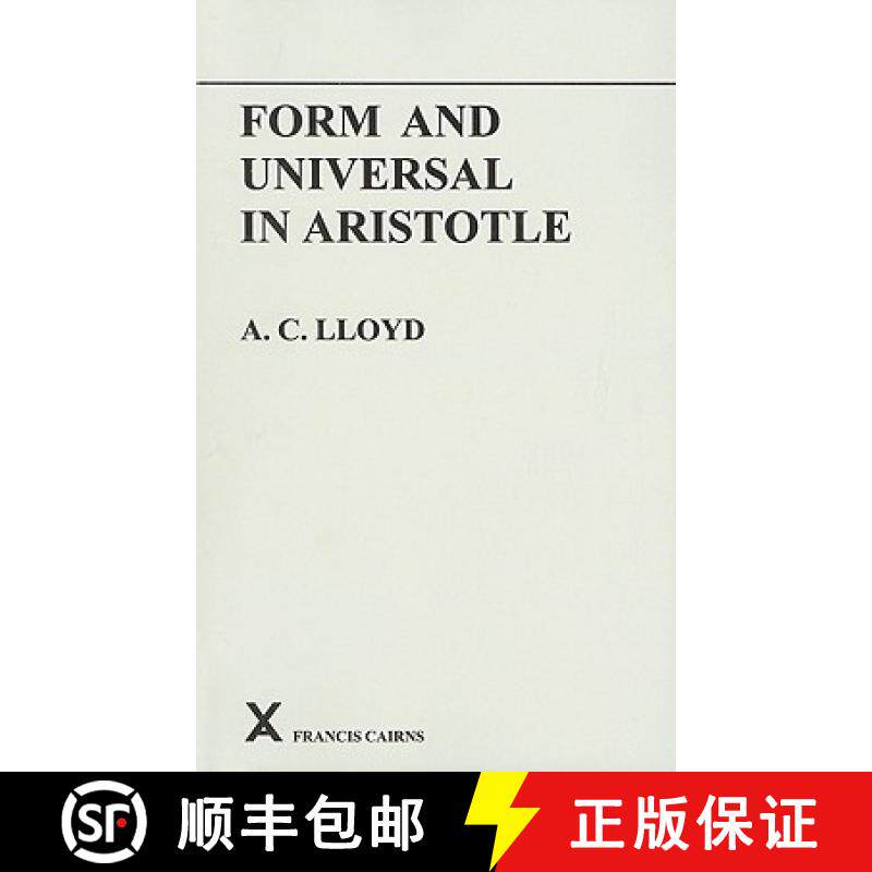 【3-4周达】Form and Universal in Aristotle [9780905205052]