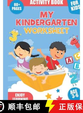 预订 MY KINDERGARTEN WORKSHEET: This Kindergarten Worksheet Activity Book for Kids Enjoy Learning! Ma... [9781329307858]