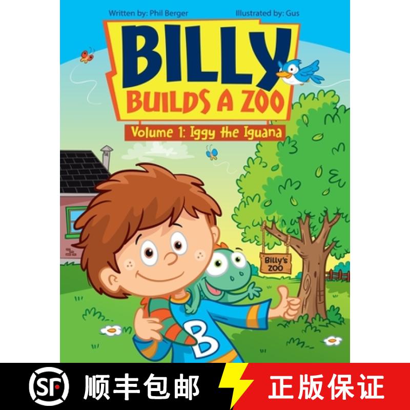 【3-4周达】Billy Builds a Zoo: Iggy the Iguana [9780578503141]