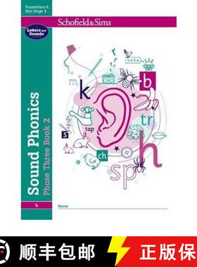 【3-4周达】Sound Phonics Phase Three Book 2: EYFS/KS1, Ages 4-6 [9780721711478]