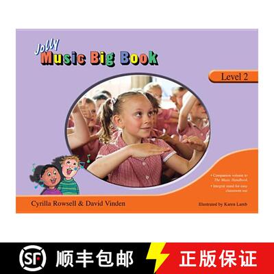 【3-4周达】Jolly Music Big Book - Level 2: in Precursive Letters [9781844141654]