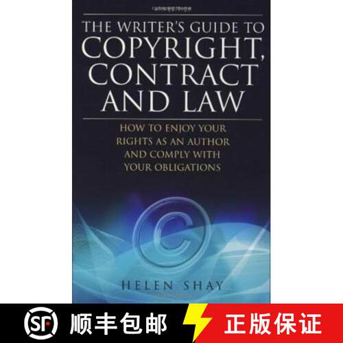 【3-4周达】Writer's Guide to Copyright, Contract and Law, 4th Edition: How to Enjoy Your Rights as an... [9781845283216]