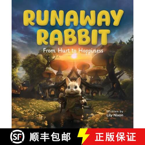 【3-4周达】精装 Runaway Rabbit: From Hurt to Hoppiness [9798330226535]