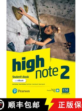 【3-4周达】High Note Level 2 Student's Book & [9781292390437]