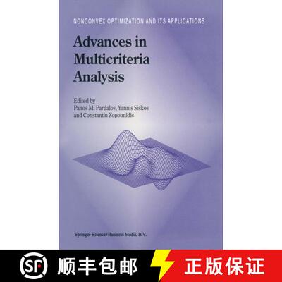 【3-4周达】Advances in Multicriteria Analysis [9781441947482]