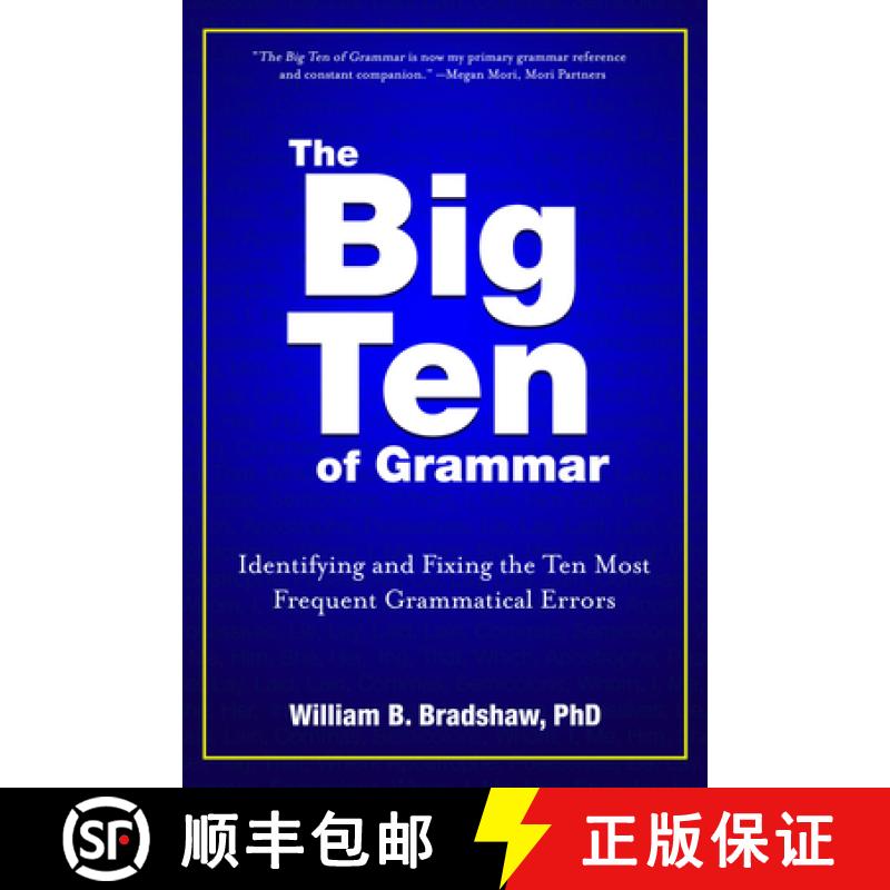 预订 The Big Ten of Grammar: Identifying and Fixing the Ten Most Frequent Grammatical Errors [9780825306778]