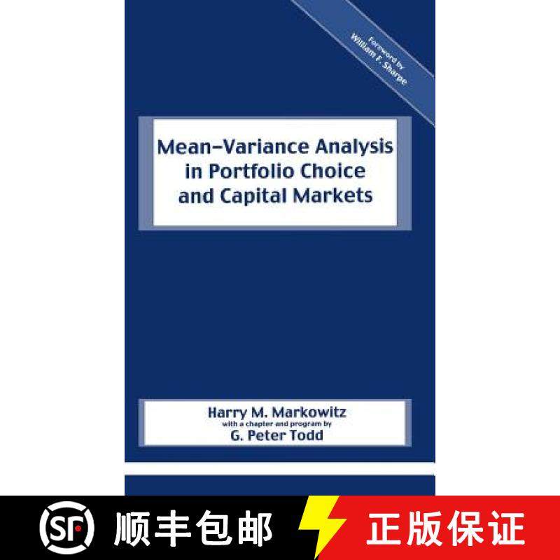 【3-4周达】Mean-Variance Analysis In Portfolio Choice And Capital Markets (With A Chapter And Program... [9781883249755]