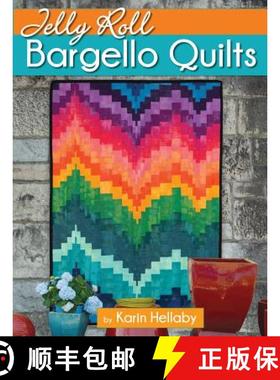 【3-4周达】Jelly Roll Bargello Quilts [9781947163010]