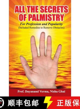 【3-4周达】All the Secrets of Palmistry for Profession and Popularity [9788128816178]
