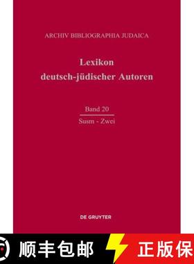 预订 Lexikon deutsch-jüdischer Autoren, Band 20, Susm - Zwei [9783598227004]