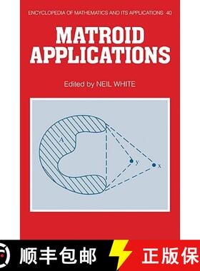 【3-4周达】Matroid Applications: - Matroid Applications [9780521119672]