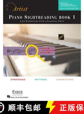 预订 Piano Sightreading Book 1 - Developing Artist Original Keyboard Classics [9781616772376]