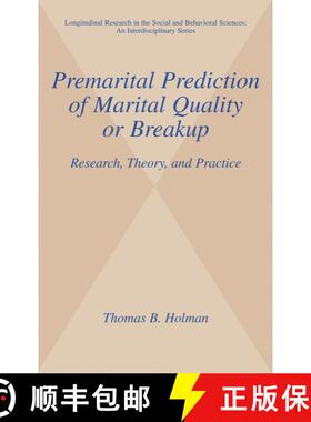 【3-4周达】精装 Premarital Prediction of Marital Quality or Breakup : Research, Theory, and Practice [9780306463266]