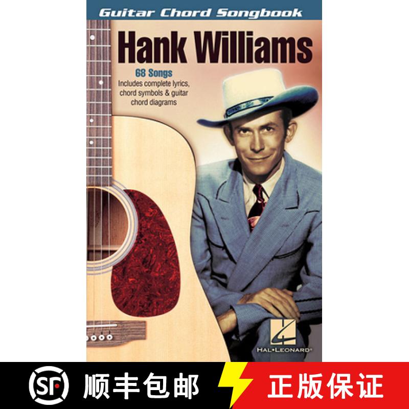 【3-4周达】WILLIAMS HANK GTR CHORD SONGBOOK BK [9781423435549]