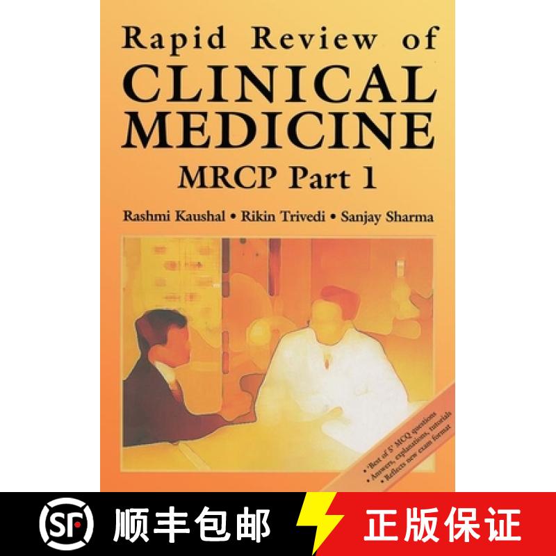 【3-4周达】Rapid Review of Clinical Medicine for MRCP Part 1: Best of 5' MCQS Full Explanations [9781840760286]