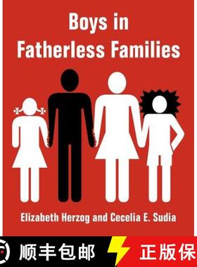 【3-4周达】Boys in Fatherless Families [9781410216953]