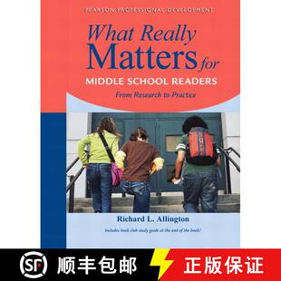 【3-4周达】What Really Matters for Middle School Readers: From Research to Practice [9780205393190]