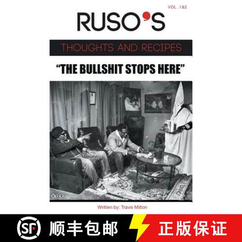 【3-4周达】Ruso's Thoughts and Recipes  Vol.1 and Vol. 2 The Bullshit Stops Here [9781683489856]