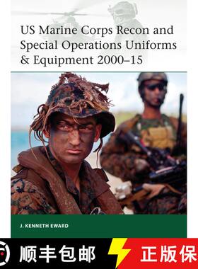 【3-4周达】US Marine Corps Recon and Special Operations Uniforms & Equipment 2000–15 [9781472806789]