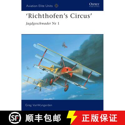 【3-4周达】Richthofen's Flying Circus: Jagdgeschwader Nr I [9781841767260]
