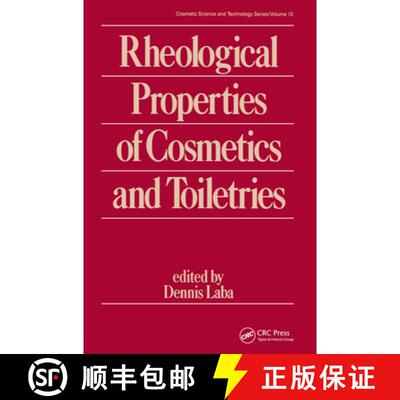 【3-4周达】Rheological Properties of Cosmetics and Toiletries [9780824790905]