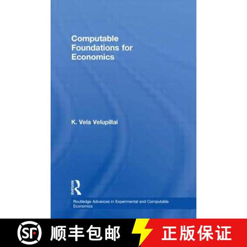 【3-4周达】Computable Foundations for Economics [9780415586207]