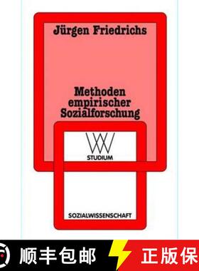 【3-4周达】Methoden empirischer Sozialforschung (14. Auflage 1990) (14. Auflage 1990) [9783531220284]