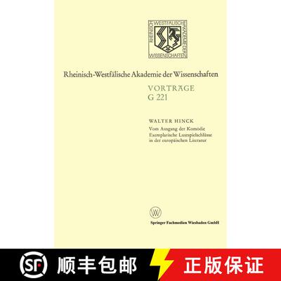 【3-4周达】Vom Ausgang der Komödie Exemplarische Lustspielschlüsse in der europäischen Literatur :... [9783663018230]
