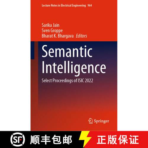 【3-4周达】精装 Semantic Intelligence: Select Proceedings of ISIC 2022 [9789811971259]