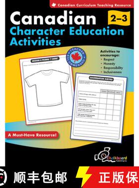 【3-4周达】Canadian Character Education Activities Grades 2-3 [9781897514139]