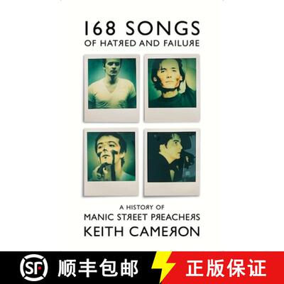 【3-4周达】168 Songs of Hatred and Failure : A History of Manic Street Preachers [9781399607407]