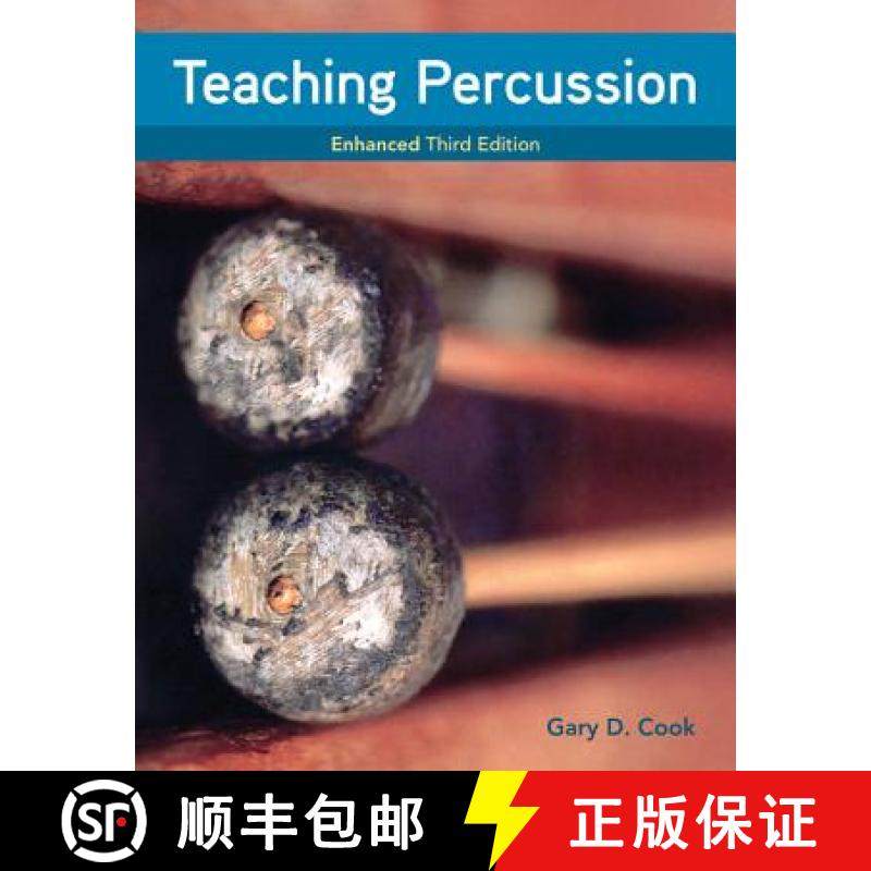 【3-4周达】Teaching Percussion, Enhanced, Spiral Bound Version [9781337560719]