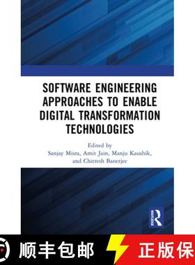 【3-4周达】Software Engineering Approaches to Enable Digital Transformation Technologies [9781032571300]