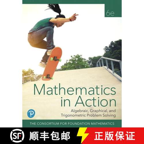 【3-4周达】Mathematics in Action: Algebraic, Graphical, and Trigonometric Problem Solving, (C)2020 (H... [9780135115619]