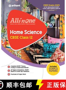 【3-4周达】All In One Class 12th Home Science for CBSE Exam 2024 [9789350105849]