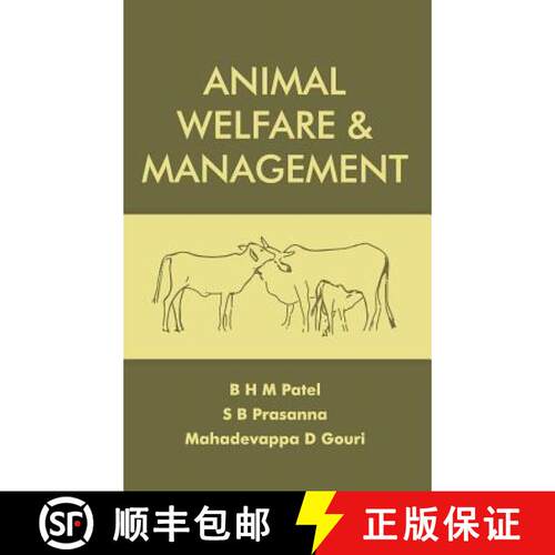 【3-4周达】精装 Animal Welfare and Management [9788193014462]