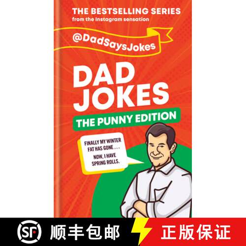 【3-4周达】精装 Dad Jokes: The Punny Edition: The fourth collection from the Instagram sensation @Dad... [9781788402576]
