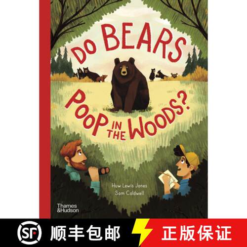 【3-4周达】精装 Do Bears Poop in the Woods? [9780500652763]
