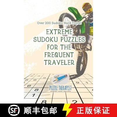【3-4周达】Extreme Sudoku Puzzles for the Frequent Traveler | Over 200 Sudoku Hard Travel [9781541941755]