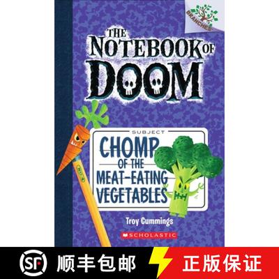 预订 Chomp of the Meat-Eating Vegetables: A Branches Book (the Notebook of Doom #4): Volume 4 [9780545552998]